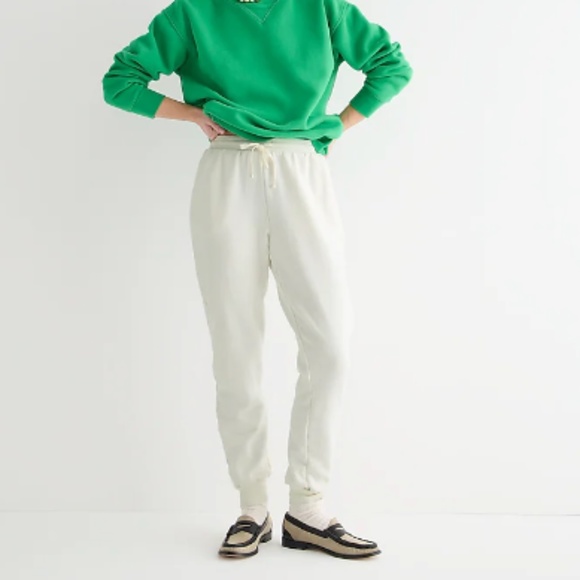 NWT J.Crew Cotton Terry Jogger Pant – Multiple Sizes Available - Picture 2 of 8